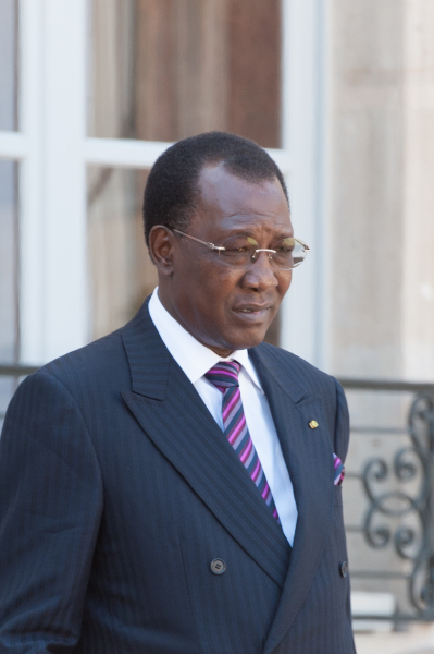 Idriss Déby, le président du Tchad  © Laure Vandeninde / Allpix Press 