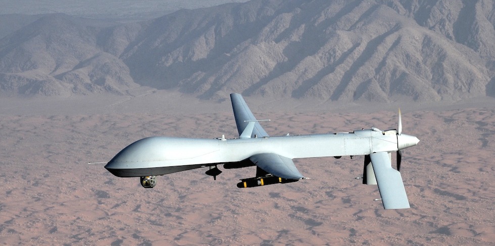 Un drone américain, le Predator - Wikimedia commons
