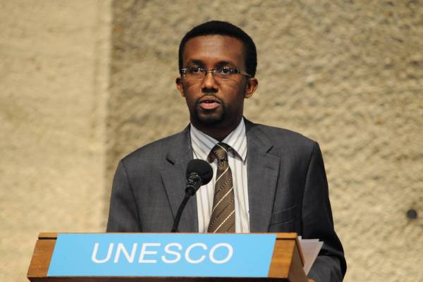 Omar FarukOsman, Secretary General of the  NUSOJ © Unesco