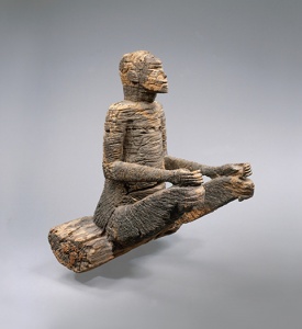 Mbembe peoples; Ewayon River region, Cross River Province, Nigeria. Wood (Afzelia); H. 25 3/8 in. (64.5 cm). Musée du quai Branly, Paris