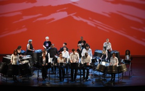 Les musiciens de Calypsociation lors du concert donné au théâtre du Châtelet le 31 mai dernier.  © Théâtre du Châtelet - Marie-Noëlle Robert