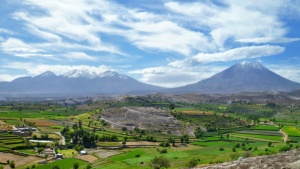 La région d'Arequipa, au sud du pays, dans laquelle se situe la province d'Islay, siège de la contestation du projet minier Tia Maria. 