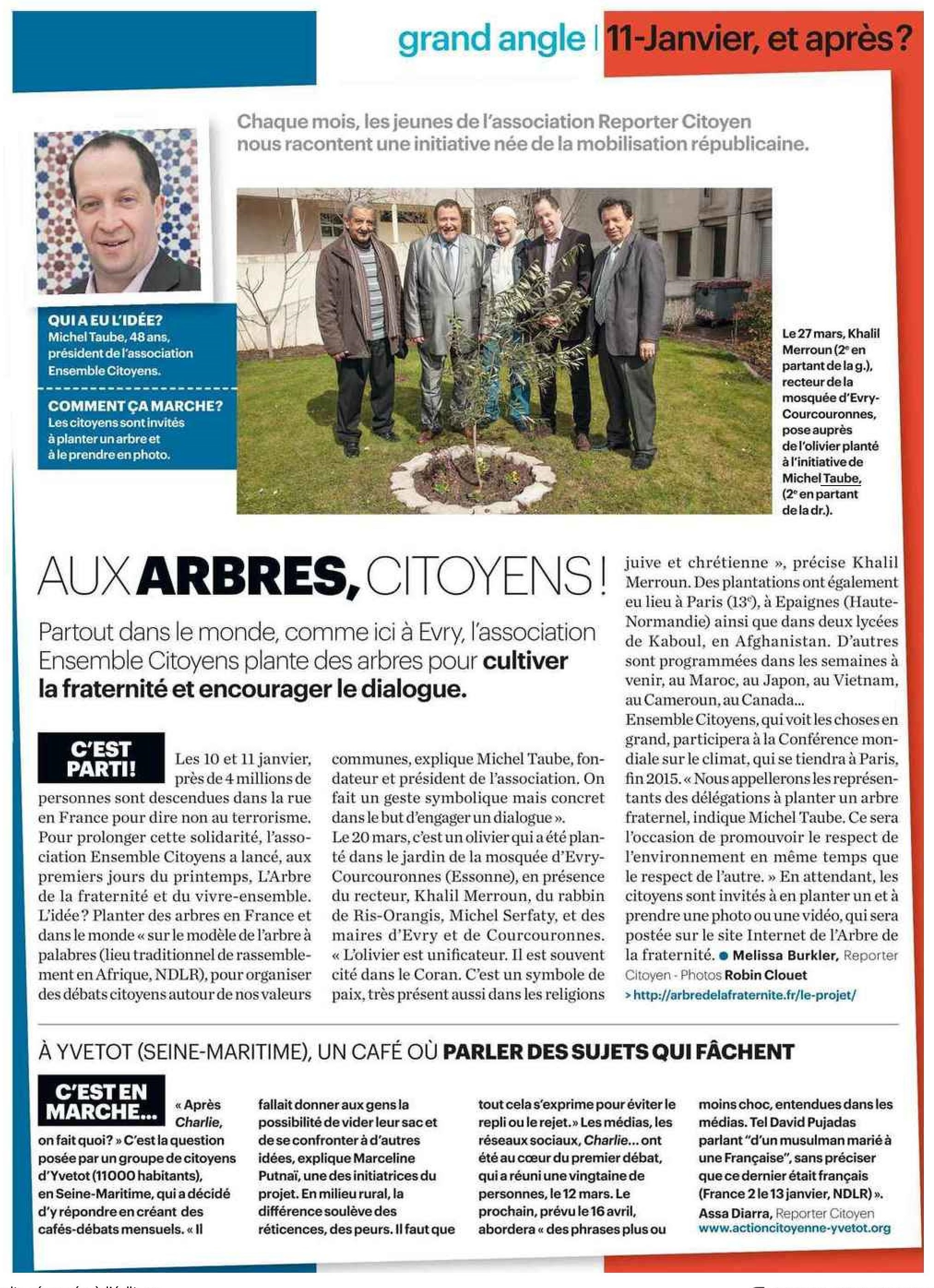 Article du Parisien Magazine