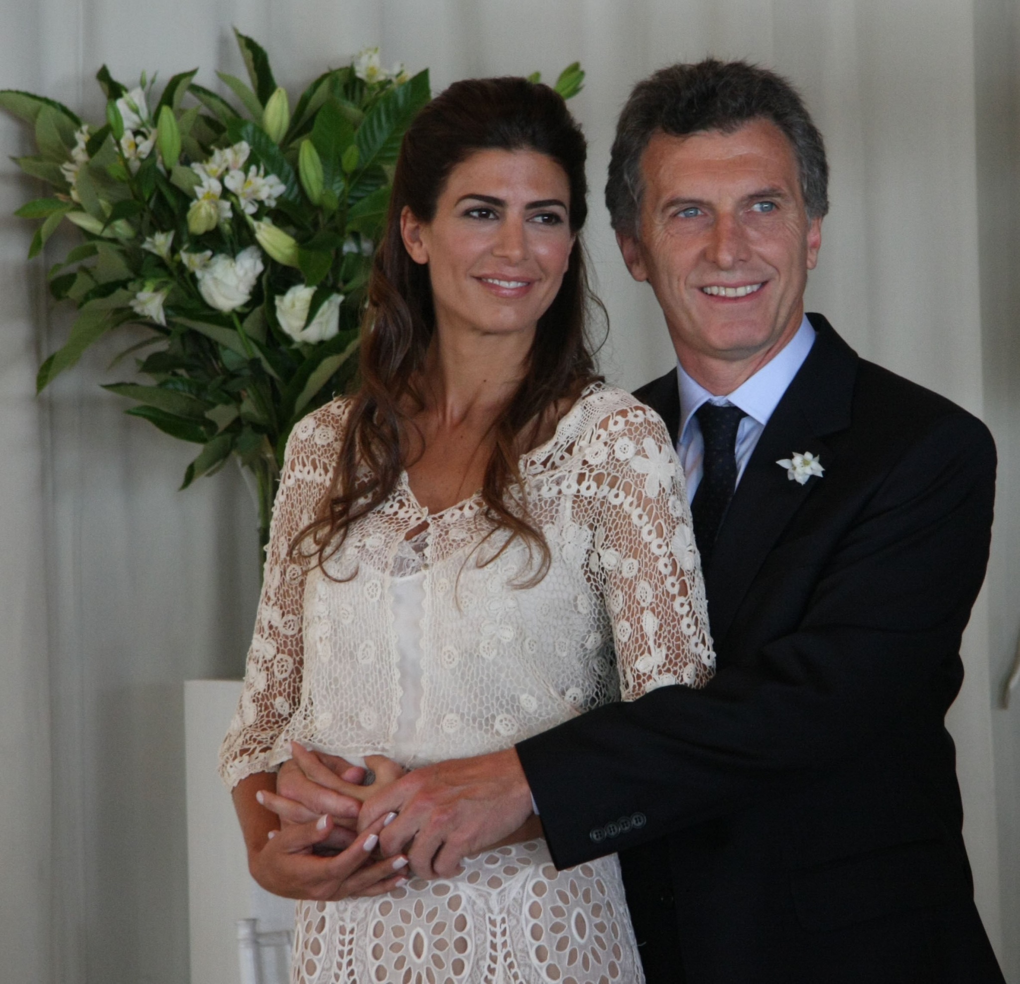 Mauricio Macri et sa sublime femme Juliana Awada, une aide discrète mais réelle pour conquérir les Argentins pendant la campagne. Crédit Photo : Mauricio Macri / Flickr CC. 
