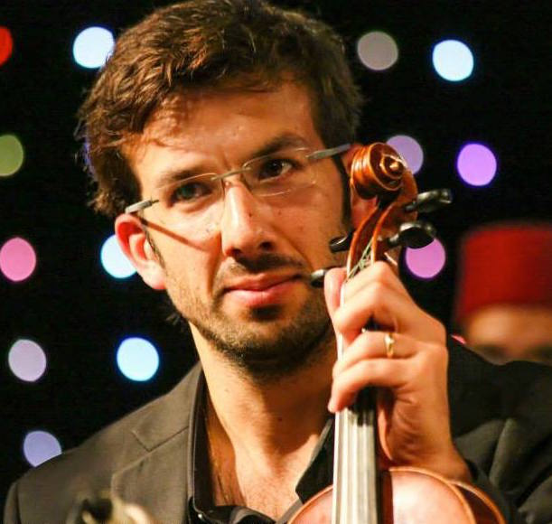 Elad Levy et son violon - Crédit Soufiane Bouhali
