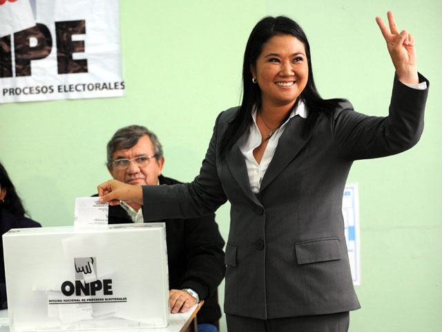 Keiko Fujimori, Lima, 2011 - Crédit photo : Globavision / Flickr CC. 