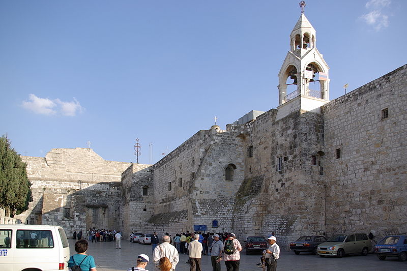 Basilique de la Nativité, lieu de départ du Marathon - Crédit photo : Berthold Werner, Wikimedia, domaine public.