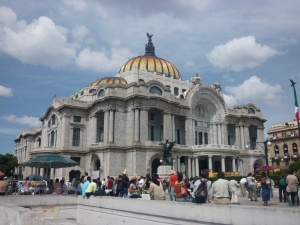 Palais des Beaux Arts, en plein cœur de la capitale, Mexico DF Crédits : Claire Plisson