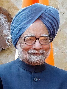 M. Singh, ancien Premier ministre indien, portant un turban emblématique de la communauté - Crédit photo : Blog do Plannalto, Wikimedia Commons