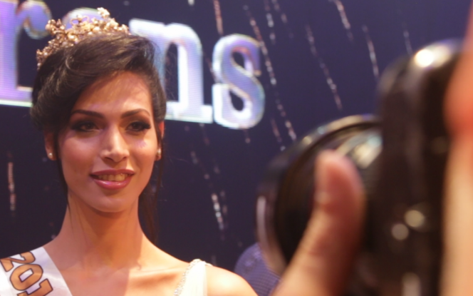 Talleen Abu Hanna, Miss Trans Israël 2016 - Crédit photo : capture Youtube