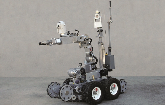 Un robot démineur. Source : Human Rights Watch