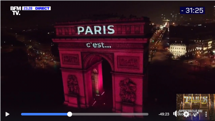 paris début énumération