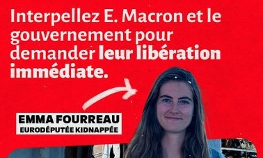 Emma Fourreau a osé voter contre la libération de Boualem Sansal au Parlement européen. Qu'elle reste donc en prison en Israël ! Radouan Kourak sur X