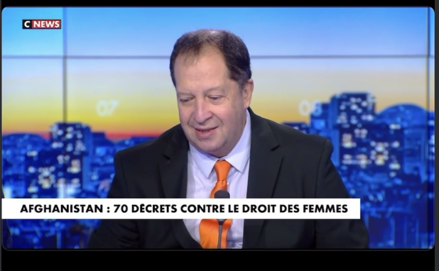 L’Afghanistan, c’est du féminicide d’Etat ! Michel Taube sur Cnews