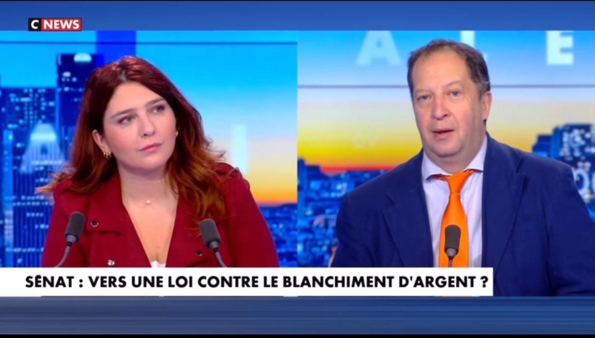 La proposition de loi de Nathalie Goulet contre le blanchiment de l’argent sale doit être votée au plus vite ! Michel Taube sur Cnews