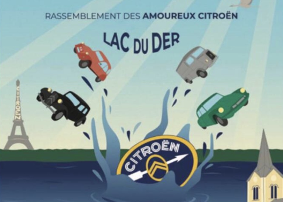 Les Citro Days au Lac du Der, une idée week-end du 15 août sur les pas de la grandeur industrielle de la France