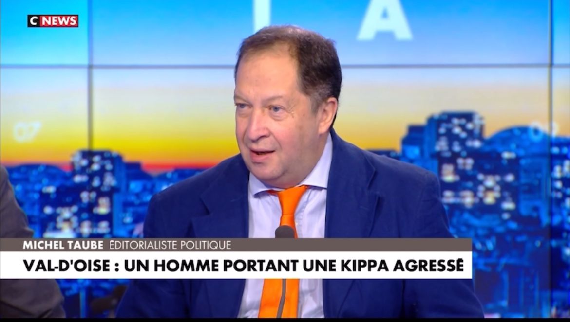 Porter une kippa en France, c’est se mettre en danger en France. Michel Taube sur Cnews