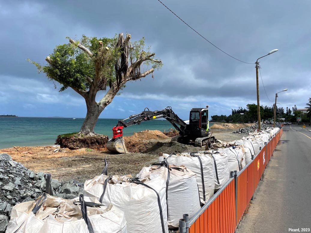Nouvelle-Calédonie, Koumac : le projet BLOSSOM s’attaque à l’érosion du littoral
