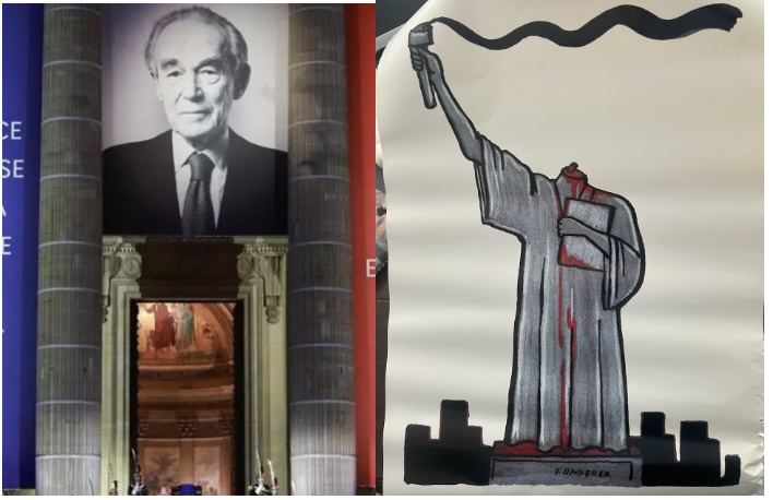 9 octobre, Badinter au Panthéon pour l'histoire. 10 octobre, Journée mondiale contre la peine de mort pour demain. Le clin d'oeil de Michel Taube, fondateur d'Ensemble contre la peine de mort