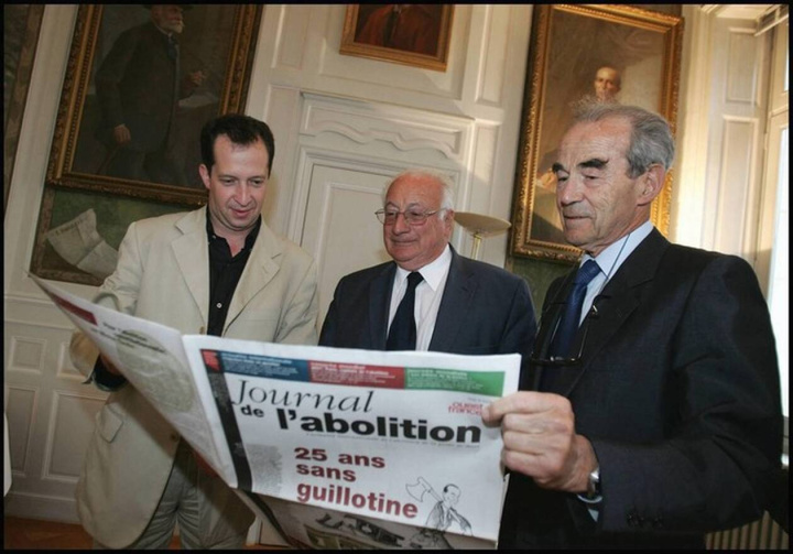 9 octobre, Badinter au Panthéon pour l'histoire. 10 octobre, Journée mondiale contre la peine de mort pour demain. Le clin d'oeil de Michel Taube, fondateur d'Ensemble contre la peine de mort