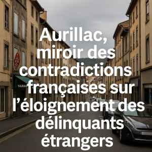 Aurillac, miroir des contradictions françaises sur l’éloignement des délinquants étrangers