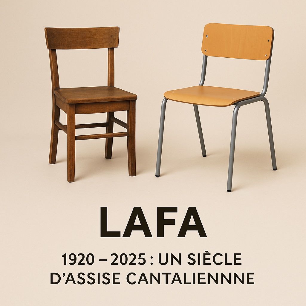 La chaise du Cantal : LAFA, un siècle d’industrie qui tient encore debout.