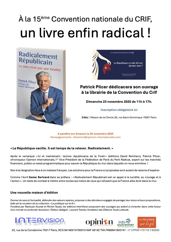 Une lecture républicaine de la Torah : le défi paradoxalement si laïc que relève Patrick Pilcer dans son livre « Ici et Maintenant »