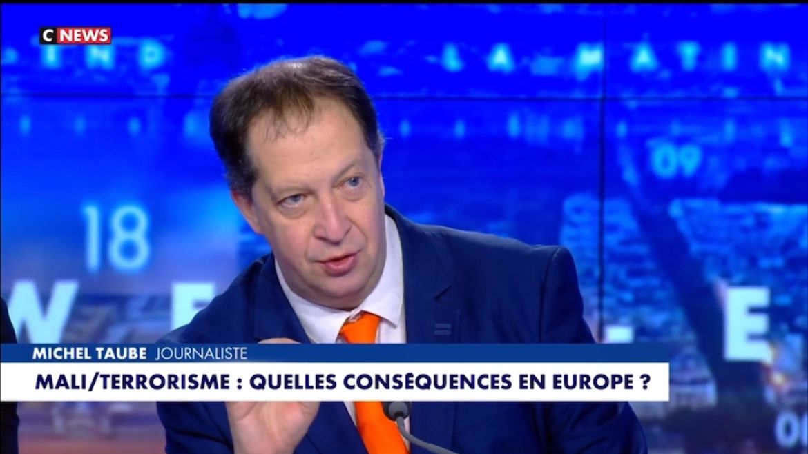 Pourquoi la prise de Bamako par les djihadistes au Mali menacerait aussi la France. Michel Taube sur CNEWS avec Claude Moniquet