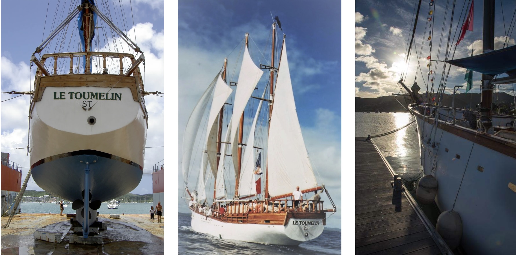 Pour que vogue le Trois Mâts Toumelin, joyau de la Martinique !