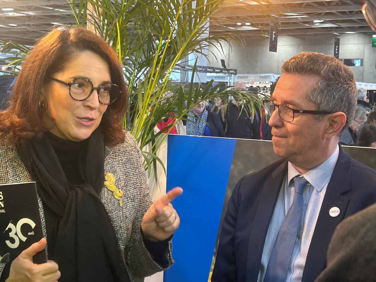 « Pourquoi je fais de l’équithérapie » : Marina Ferrari inaugure le Salon du cheval de Paris