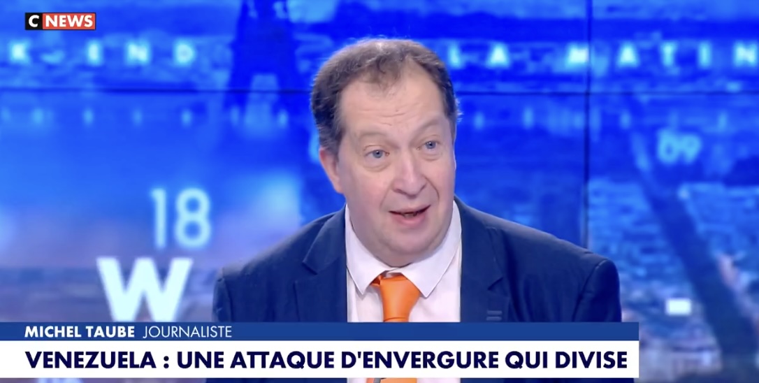 "Chute de Maduro : l'Europe doit choisir son camp" : Michel Taube sur CNEWS