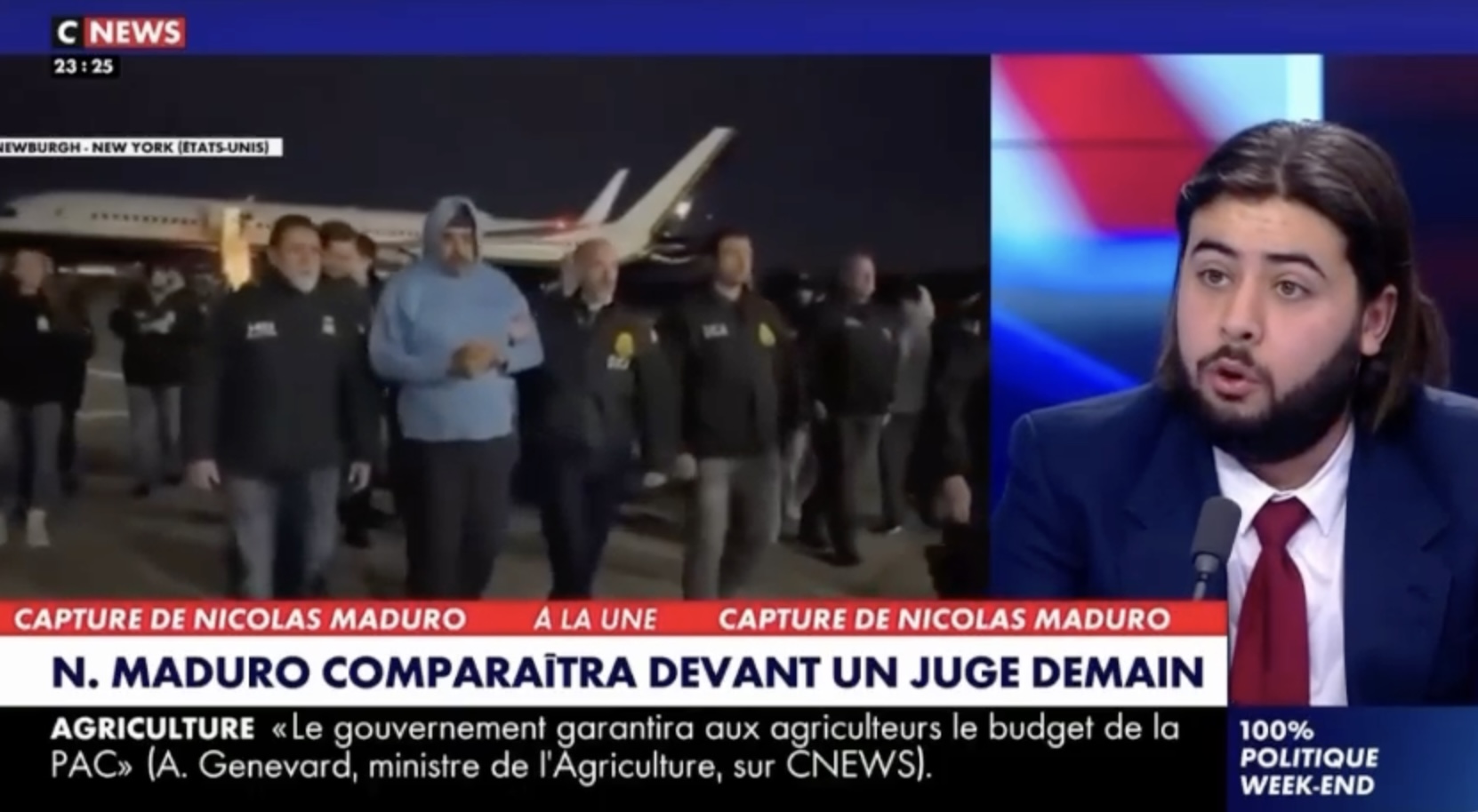 "Le monde tel qu’il est, pas tel qu’on le rêve" : Radouan Kourak sur CNews et la méthode Trump au Venezuela