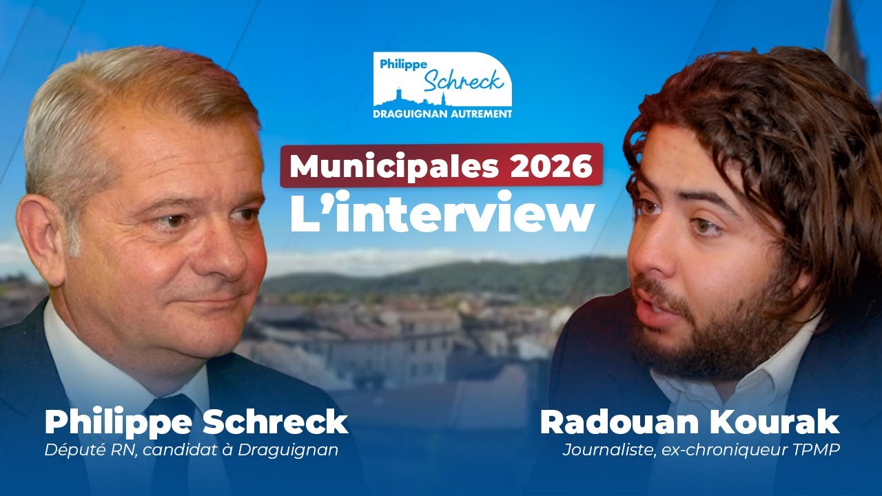 Municipales 2026 : À Draguignan, Philippe Schreck ouvre la voie d’une alternance assumée