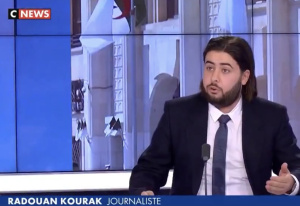 Radouan Kourak est journaliste et entrepreneur, il dirige le groupe de médias et de communication, InterVision, qu'il a fondé et qui fédère une quarantaine de médias francophones et anglophones. Il intervient comme chroniqueur à la télévision française, notamment sur CNEWS.