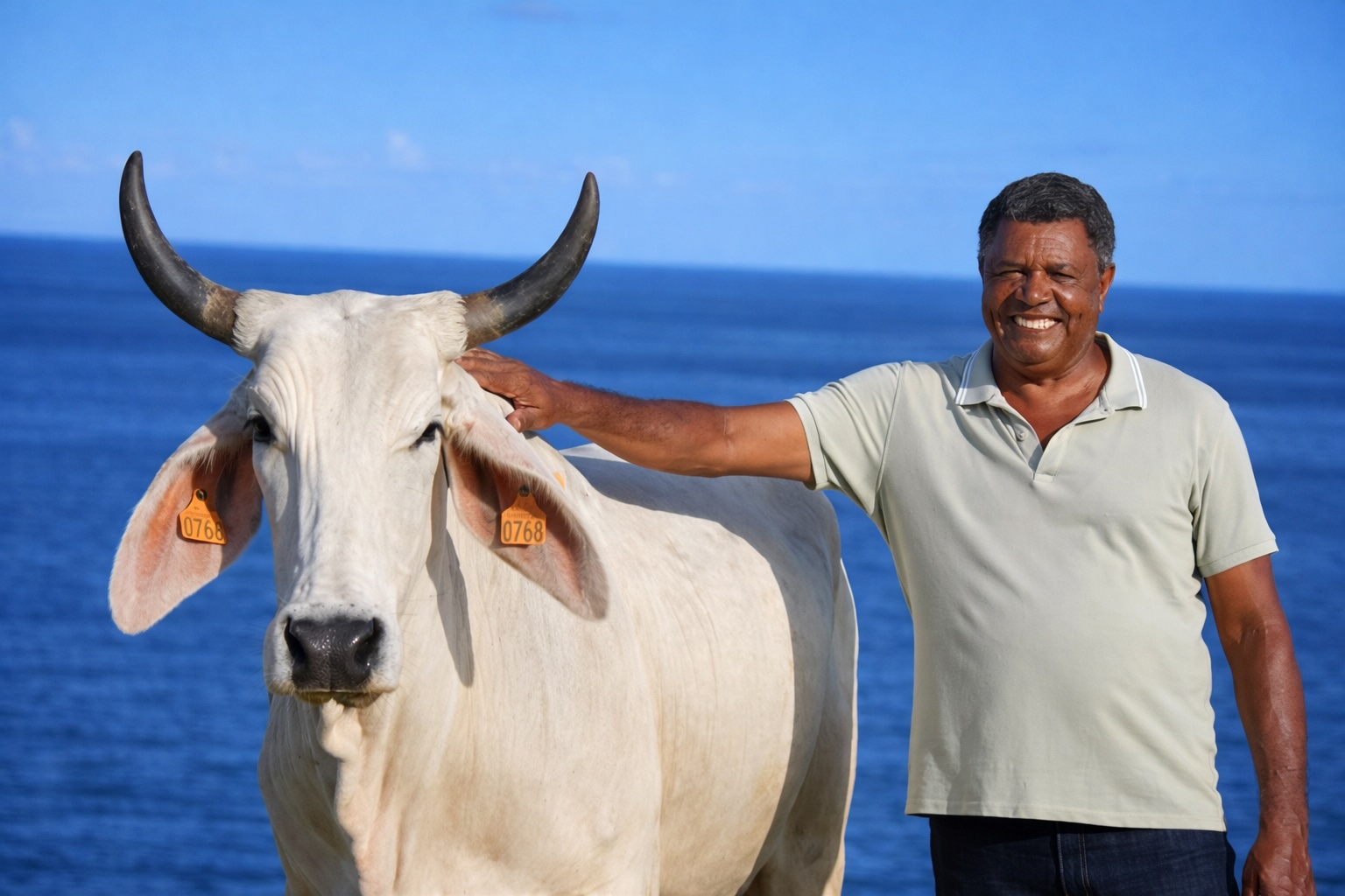 Biguine, vache martiniquaise égérie du Salon de l’agriculture : « moi, le président et tous les Français, je veux les rencontrer ! »