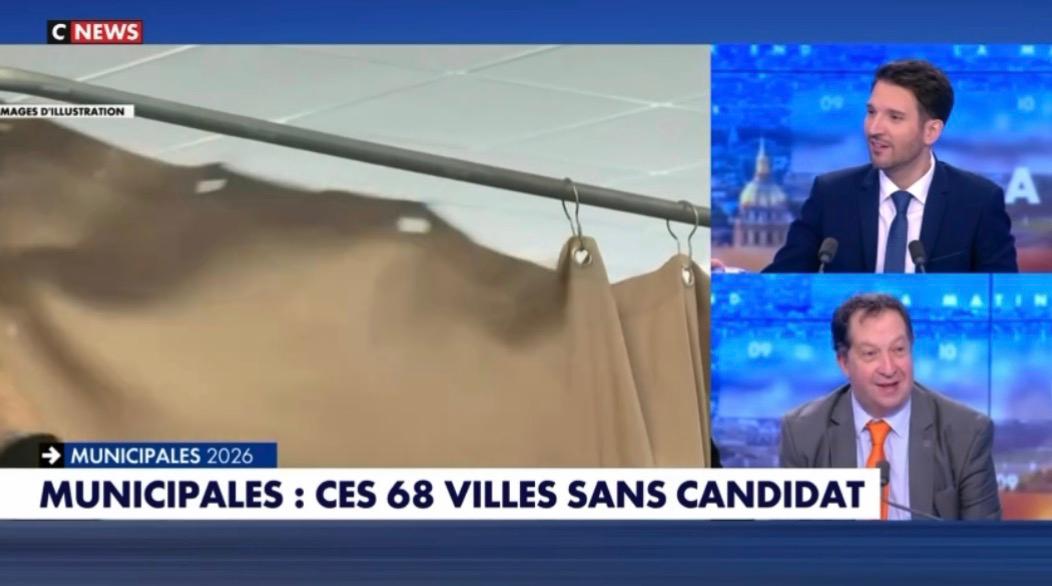 900.000 Français se sont portés candidats aux municipales, le plus grand exercice democratique du pays. Michel Taube sur CNEWS