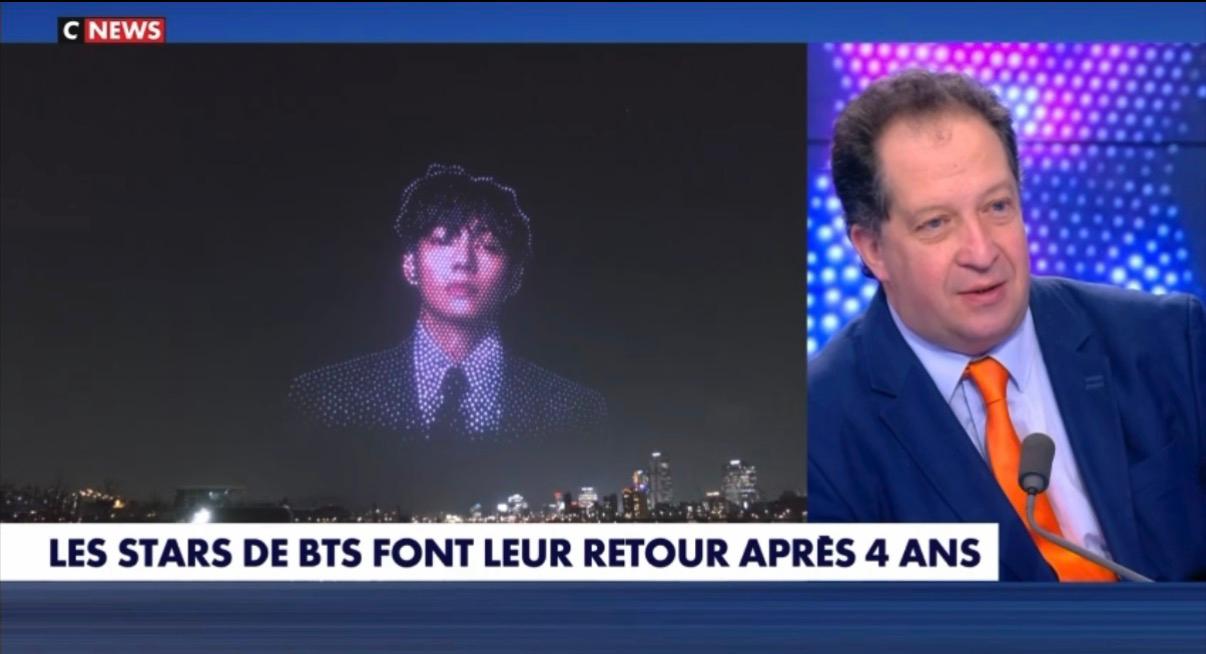 Les BTS, star mondiales de la k-pop, phénomène de société, sont de retour. Bientôt à Paris ! Michel Taube sur CNEWS