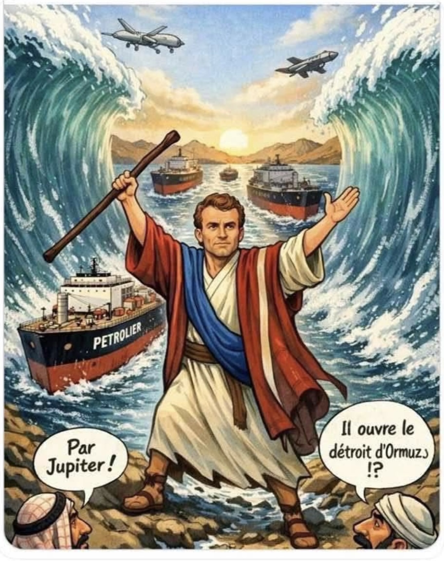 Macron plus fort que Trump ! On peut rire de tout !