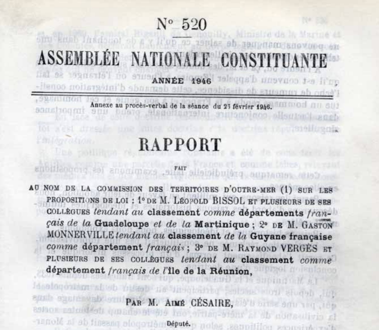 Outre-mer : comment les demandes d'autonomie en 2026 trahissent l'esprit de la loi de départementalisation d'Aimé Césaire il y a 80 ans.