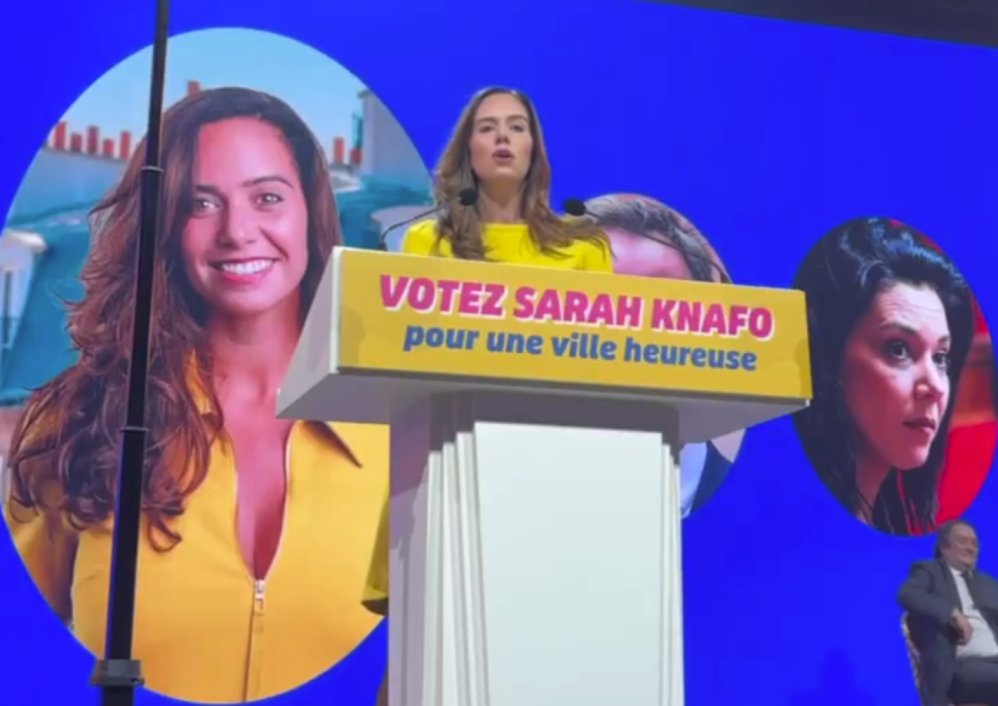 Soir de spectacle au Dôme de Paris : Sarah Knafo convoque Victor Hugo et distribue des claques politiques !