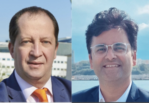 Michel Taube et Biren Shah