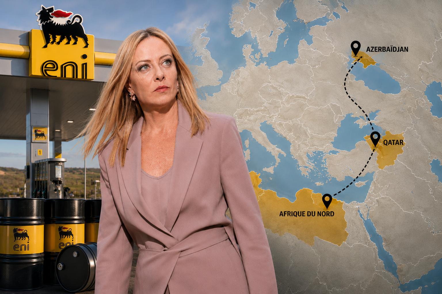 L’Italie de Giorgia Meloni, la diplomatie des tuyaux et des puissances.