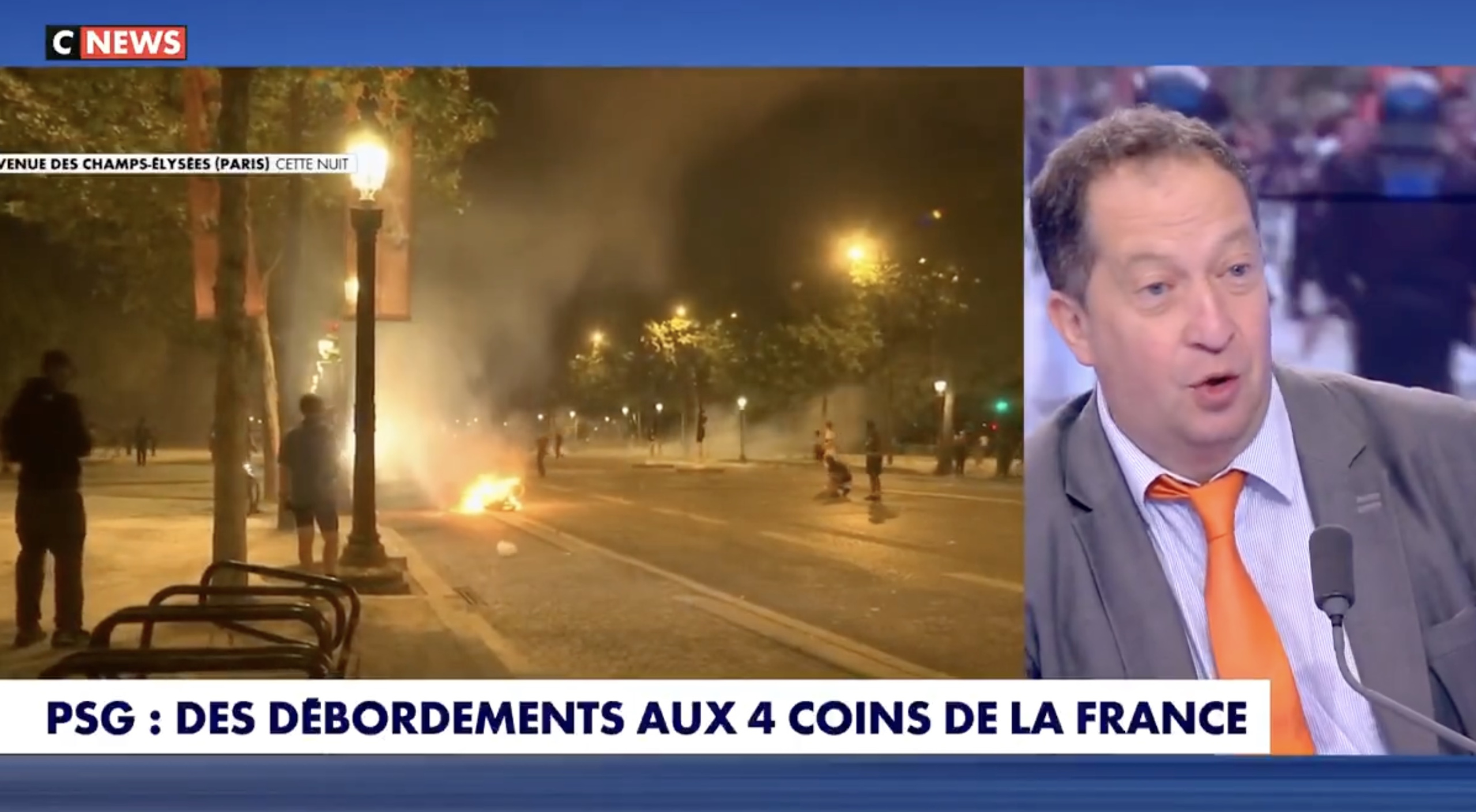 Violences annoncées PSG - Arsenal : l'exception française. Michel Taube sur CNEWS