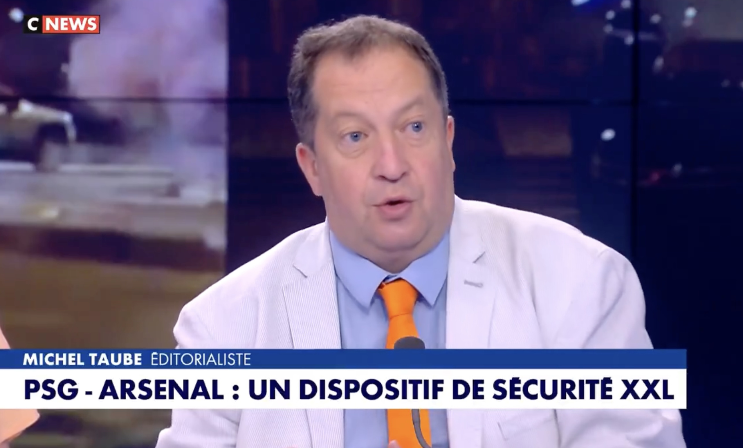 Violences annoncées PSG - Arsenal : l'exception française. Michel Taube sur CNEWS