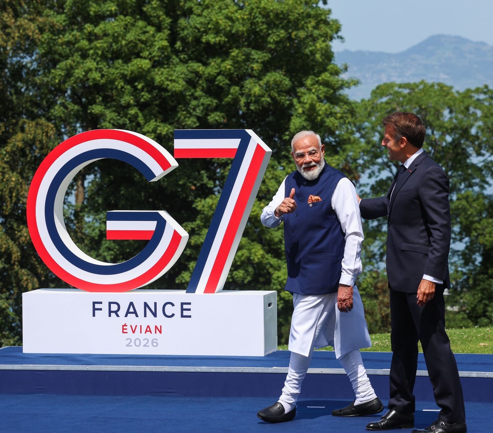 De Nice à Évian et Paris, la diplomatie selon Narendra Modi et Emmanuel Macron. L'édito de Michel Taube