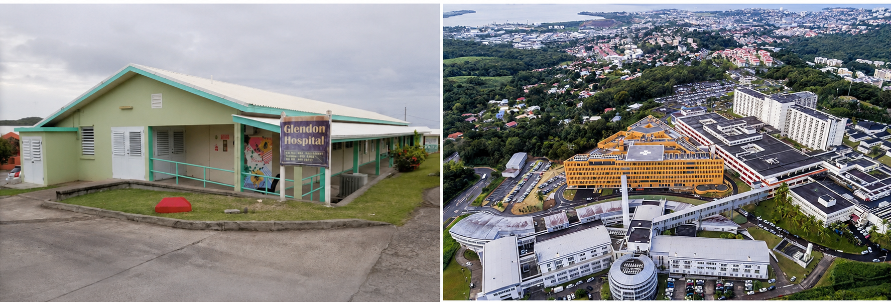 Des infrastructures légèrement différentes entre Montserrat et Martinique