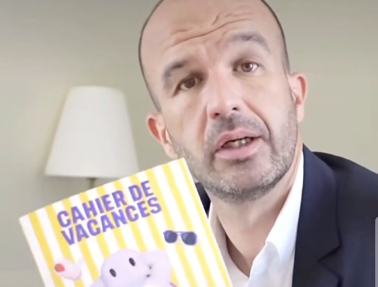 Le cahier de vacances de Sébastien Delogu et de LFI ! Vu sur le Web