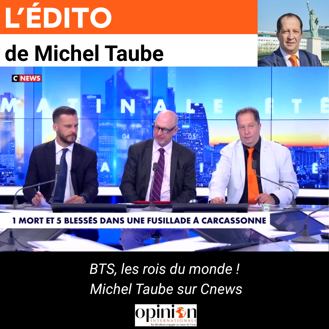 BTS, les rois du monde ! Michel Taube sur Cnews
