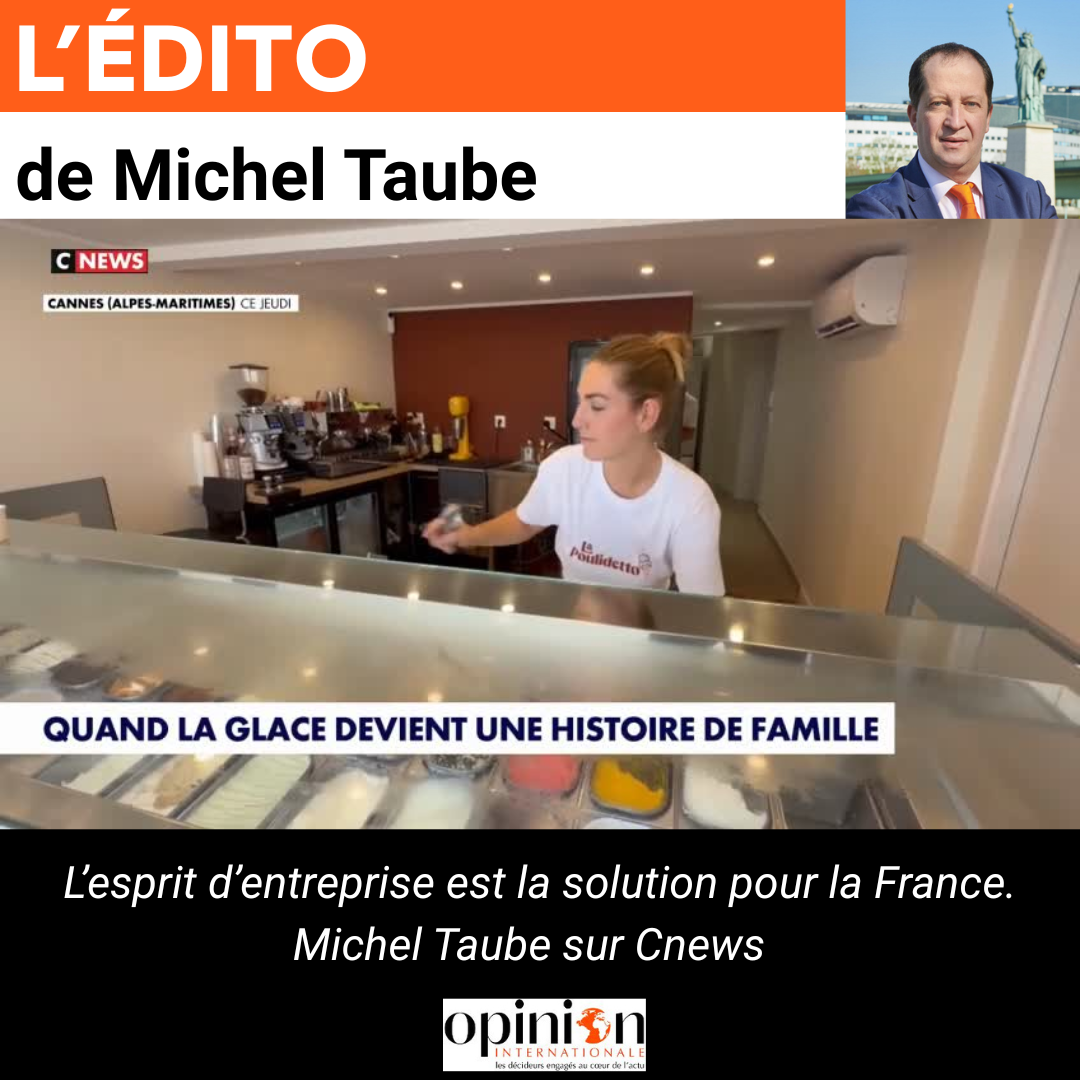 L’esprit d’entreprise est la solution pour la France. Michel Taube sur Cnews