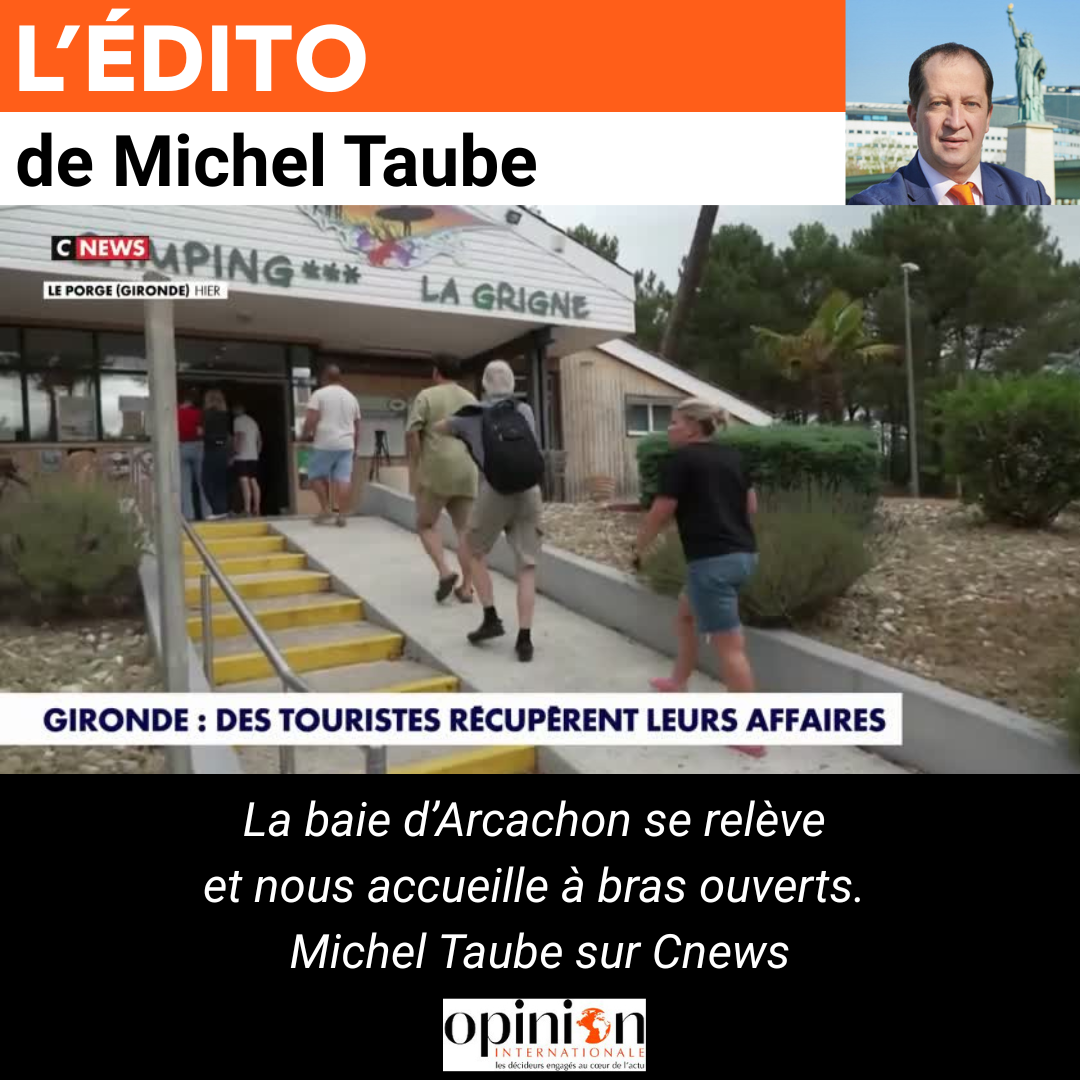 La baie d’Arcachon se relève et nous accueille à bras ouverts. Michel Taube sur Cnews !!!